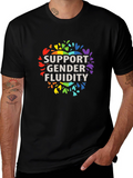Support Gender Fluidity Pride T-Shirt