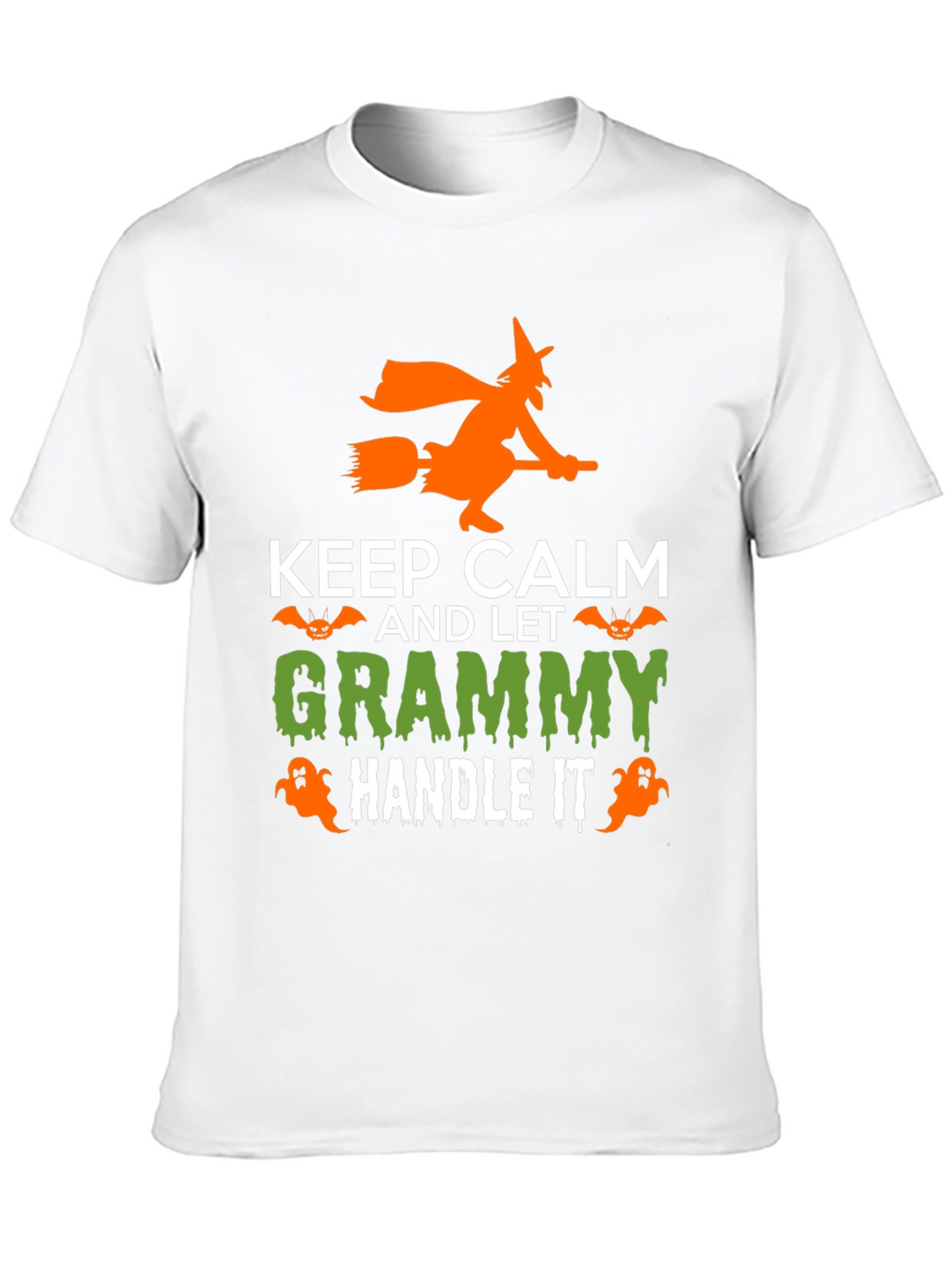 Keep Calm and Let Grammy Handle It Halloween T-Shirt