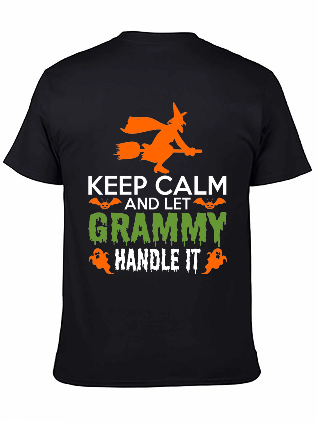 Keep Calm and Let Grammy Handle It Halloween T-Shirt