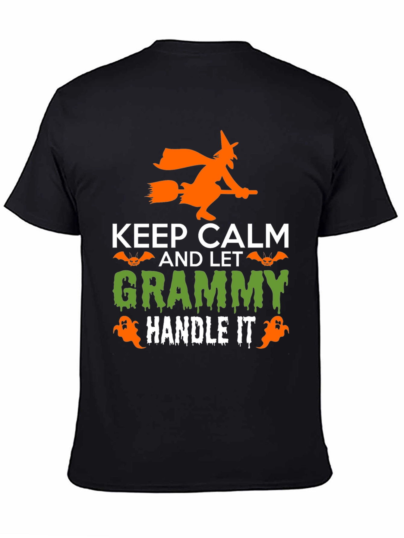 Keep Calm and Let Grammy Handle It Halloween T-Shirt