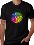 Autism Awareness Sunflower Graphic Tee