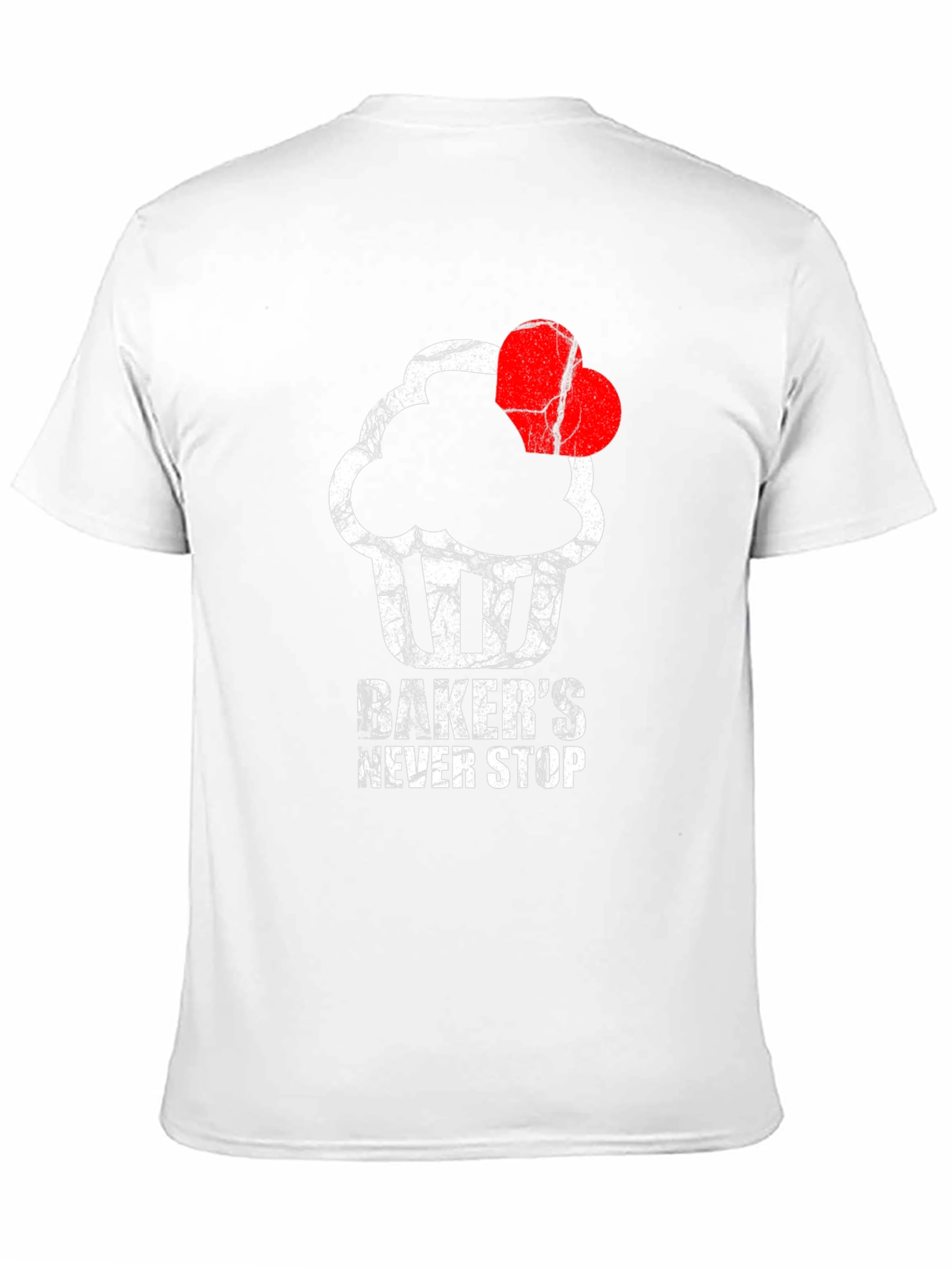Bakers Never Stop T-Shirt - Cupcake Love