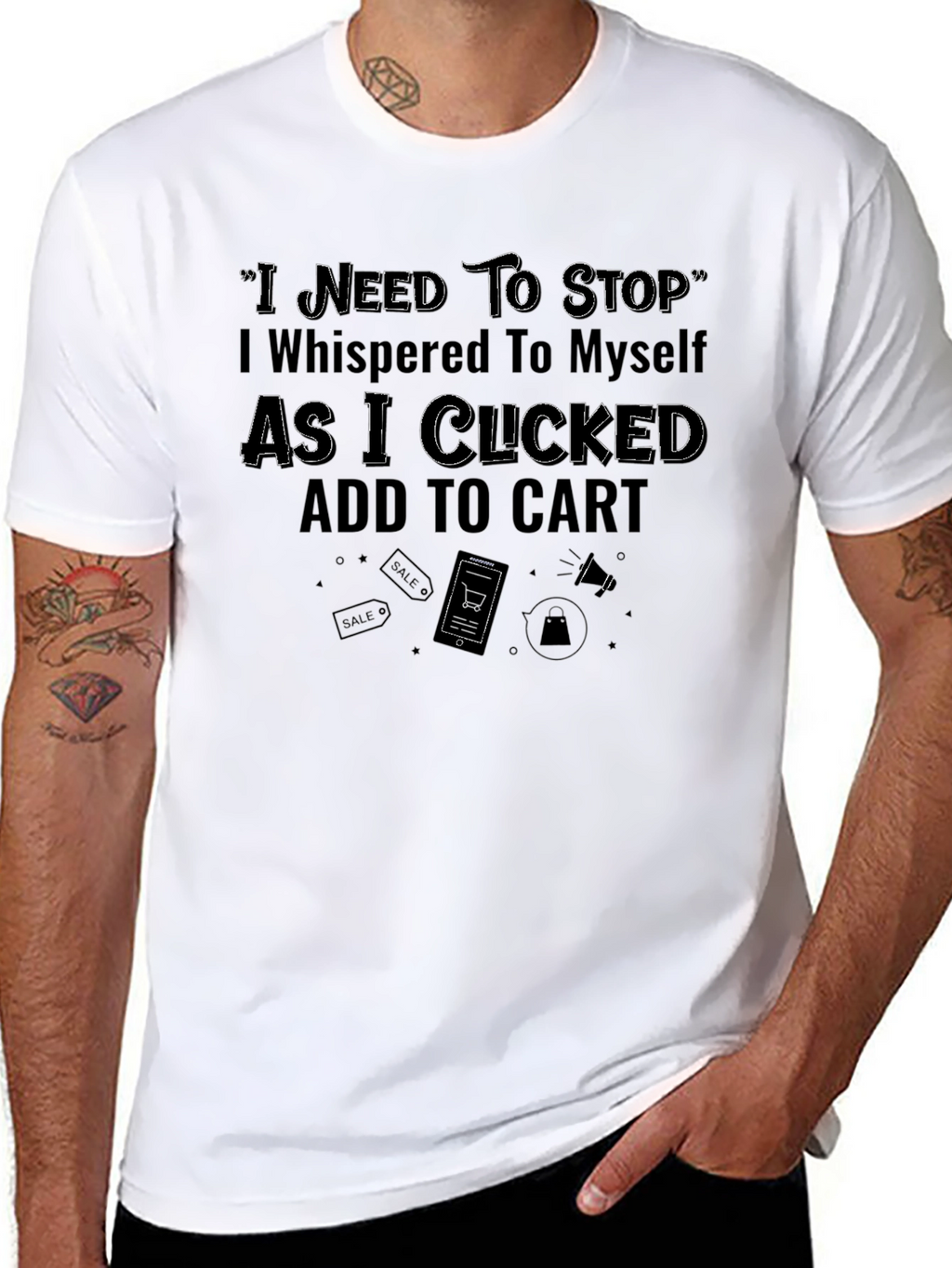 Funny Add to Cart T-Shirt