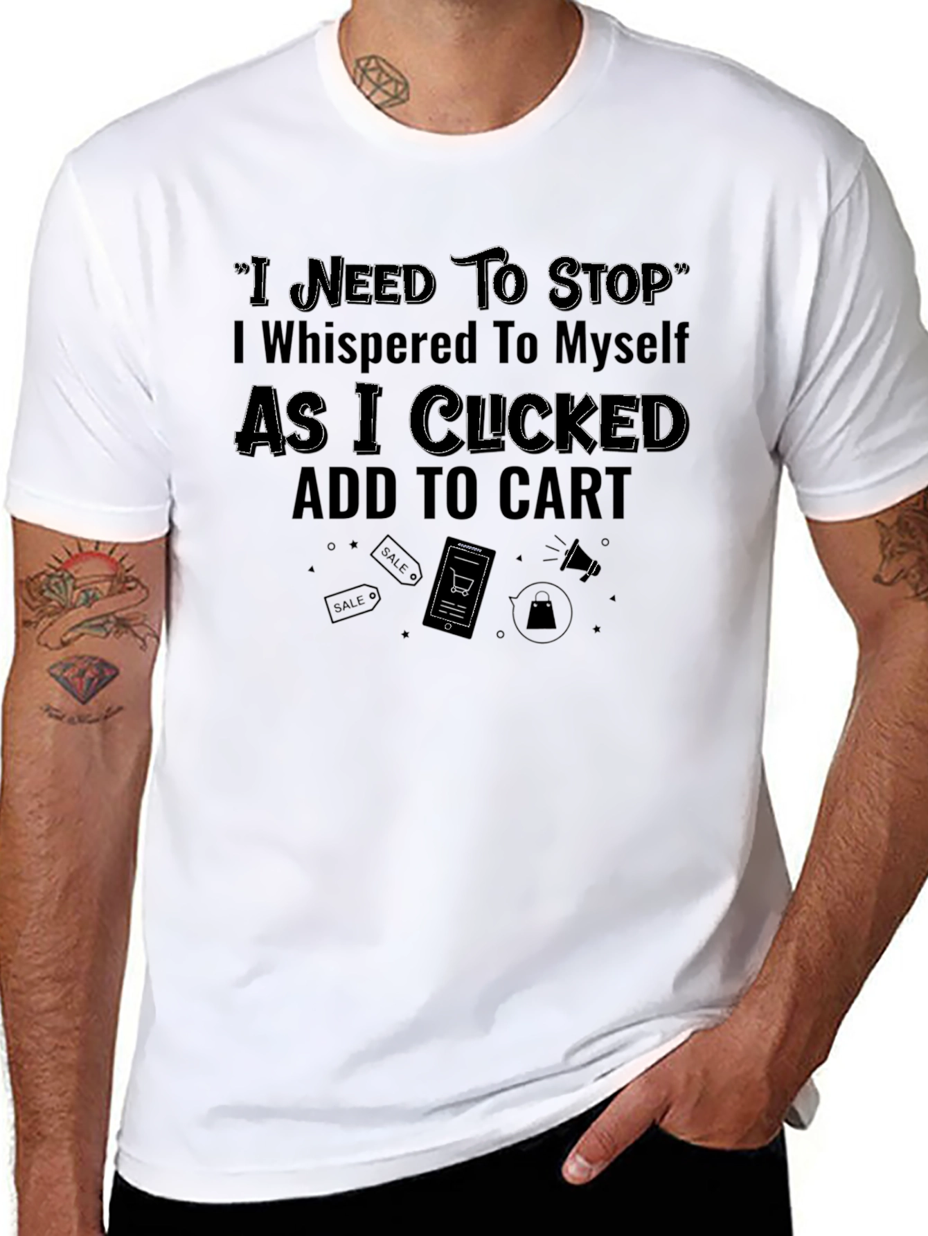 Funny Add to Cart T-Shirt