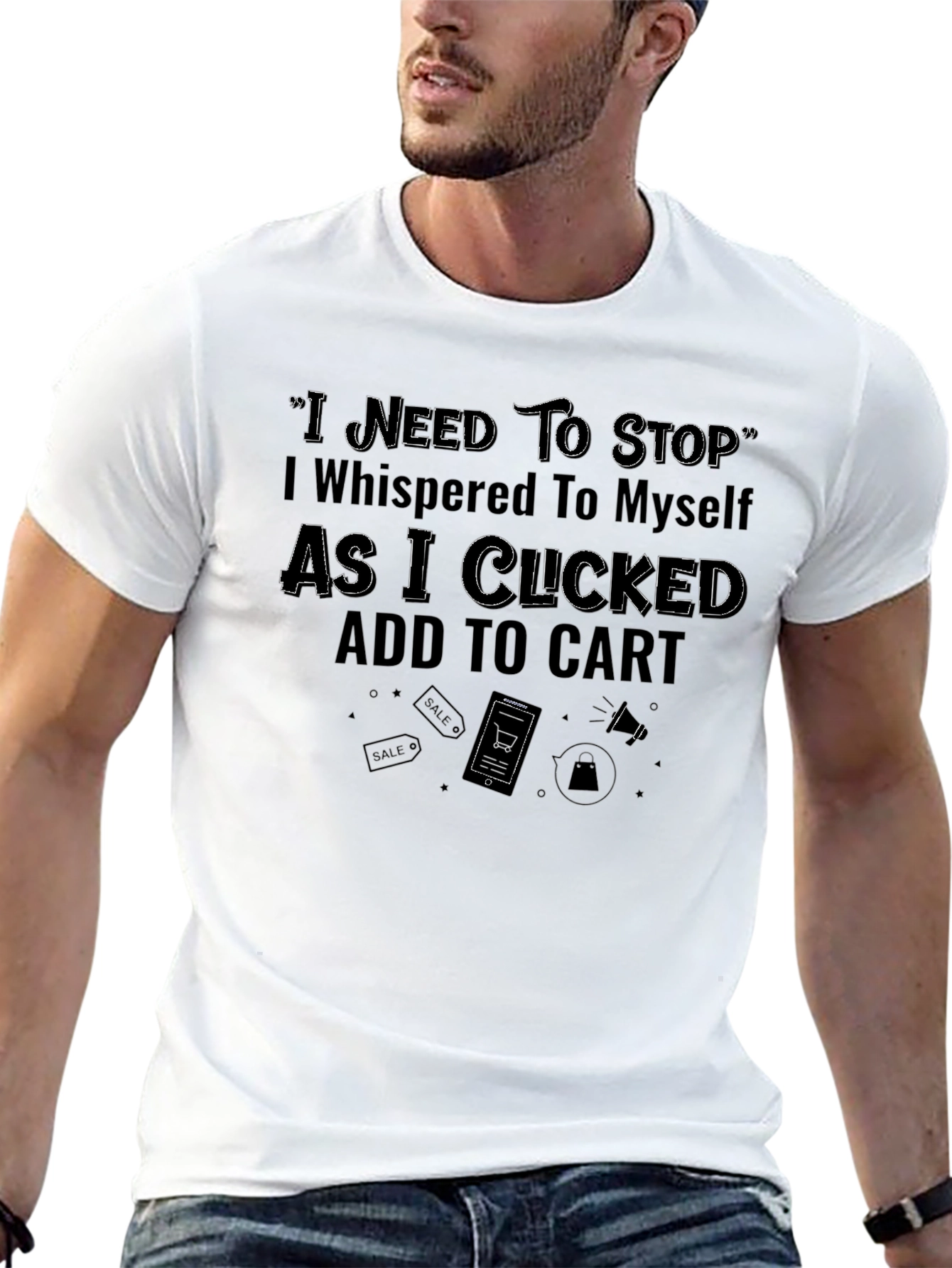 Funny Add to Cart T-Shirt