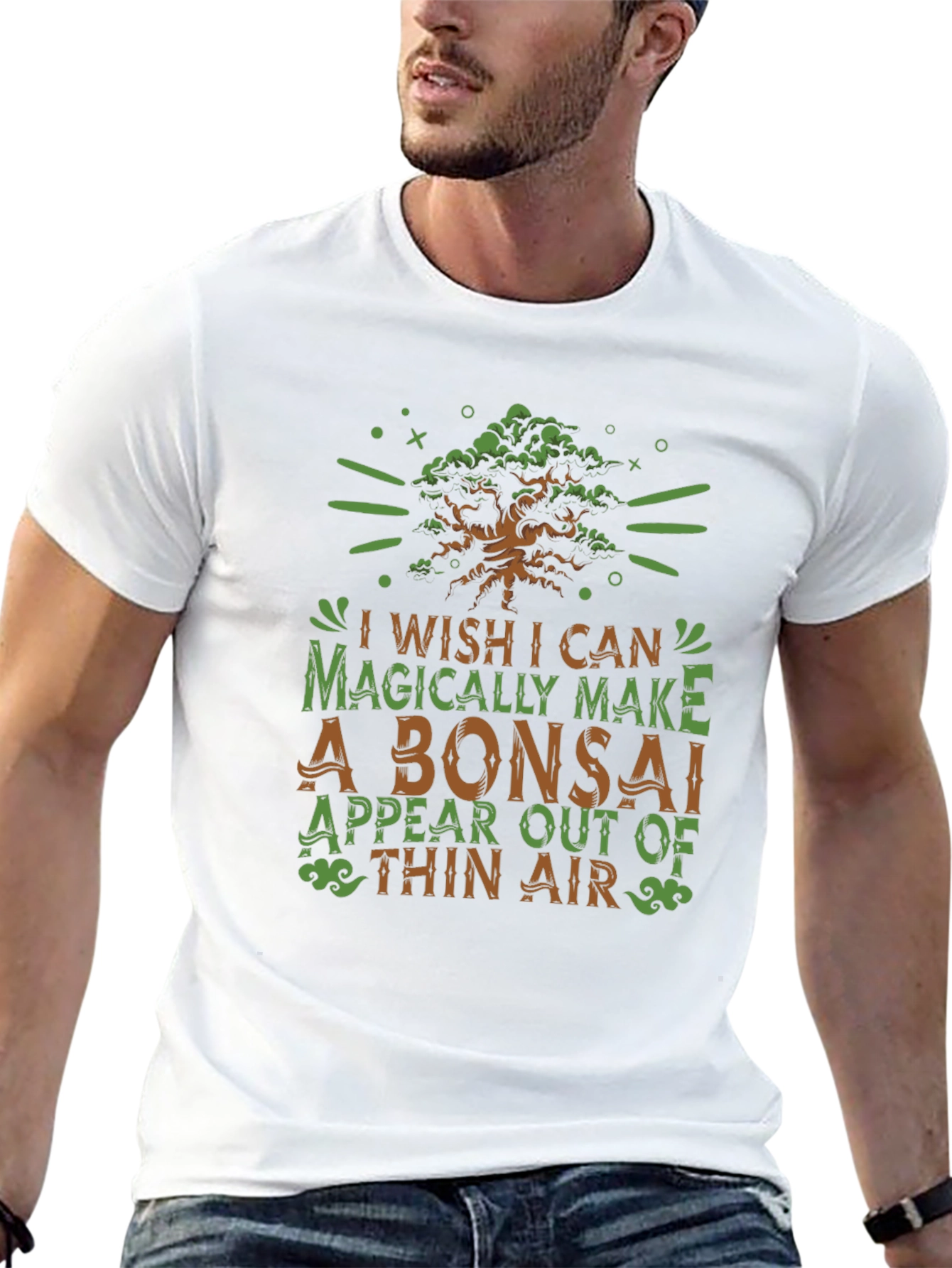 Bonsai Magic T-Shirt - I Wish I Can Magically Make