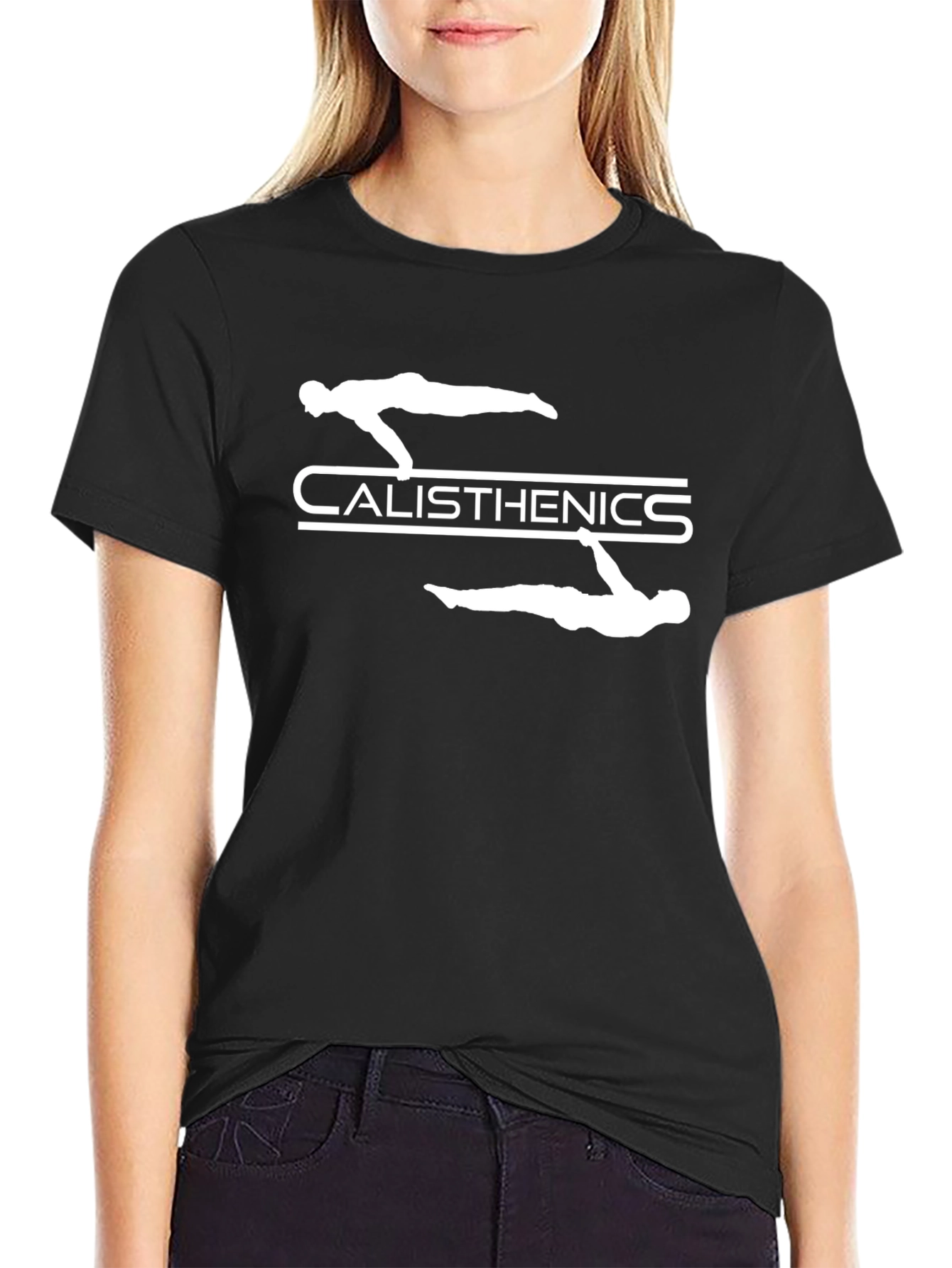 Calisthenics Graphic T-Shirt - Black