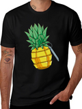 Pineapple Grenade Funny Graphic Tee