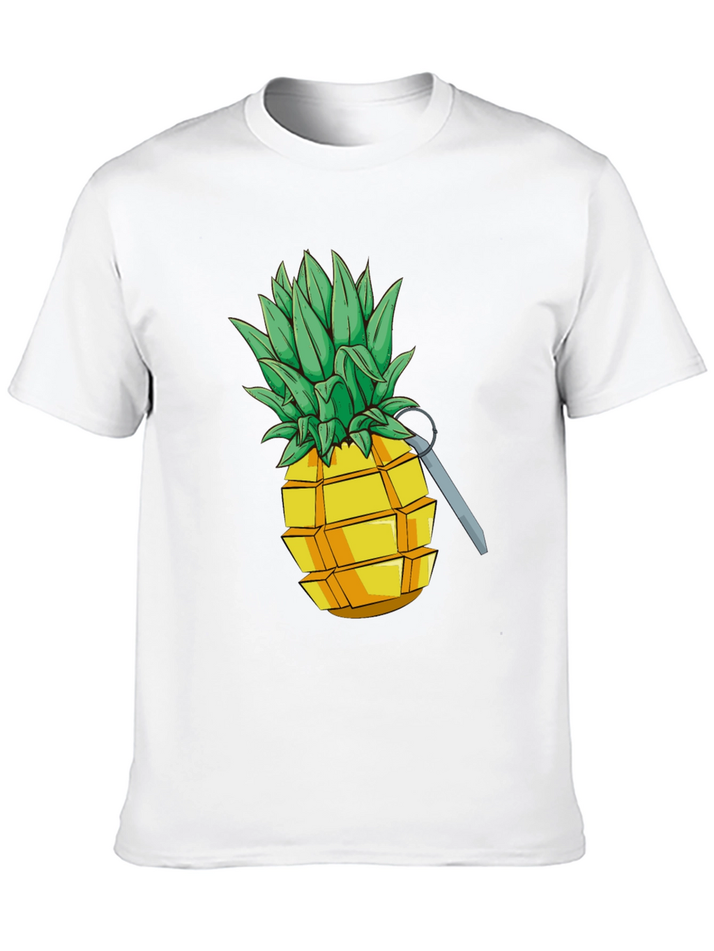 Pineapple Grenade Funny Graphic Tee