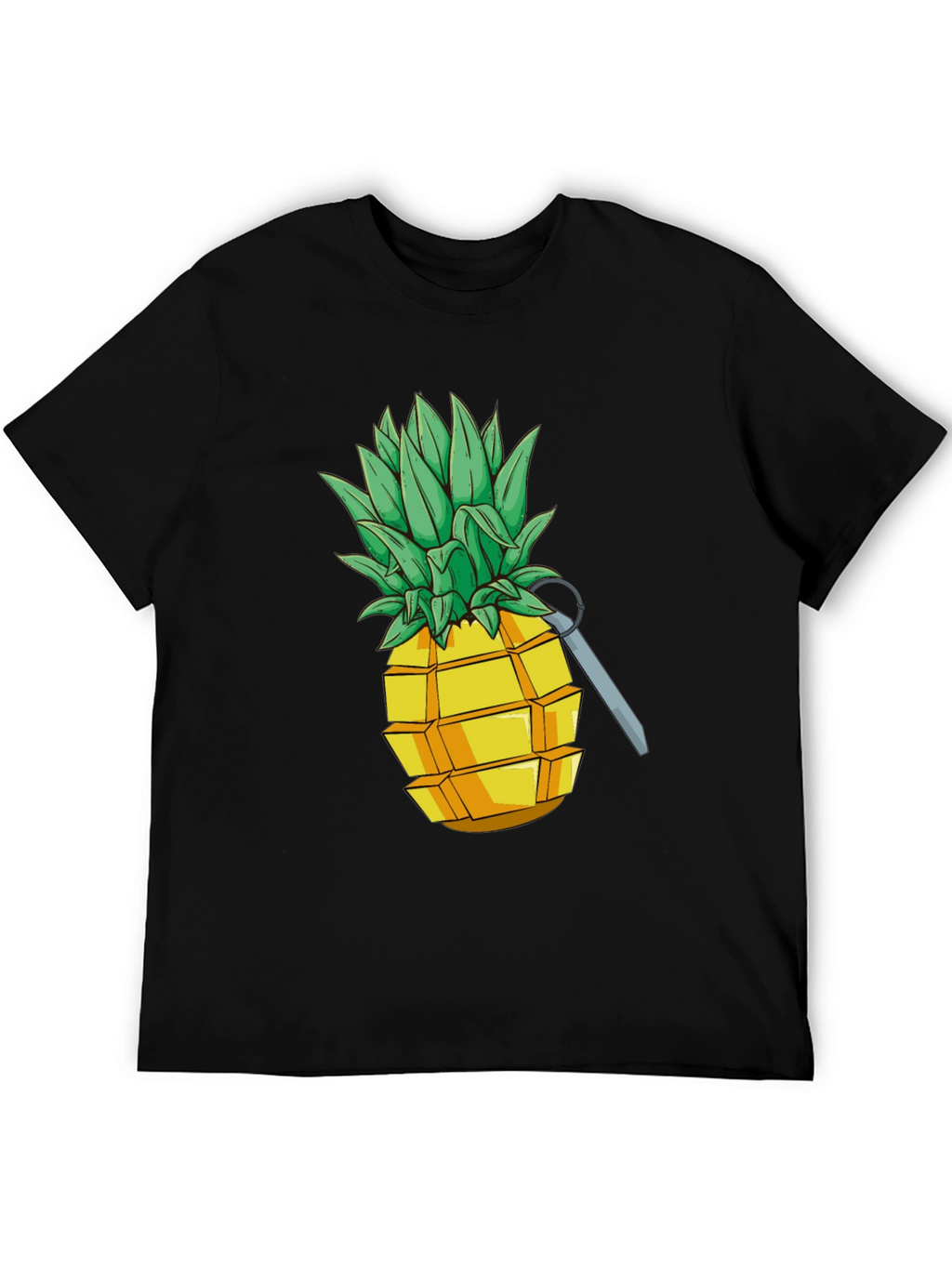 Pineapple Grenade Funny Graphic Tee