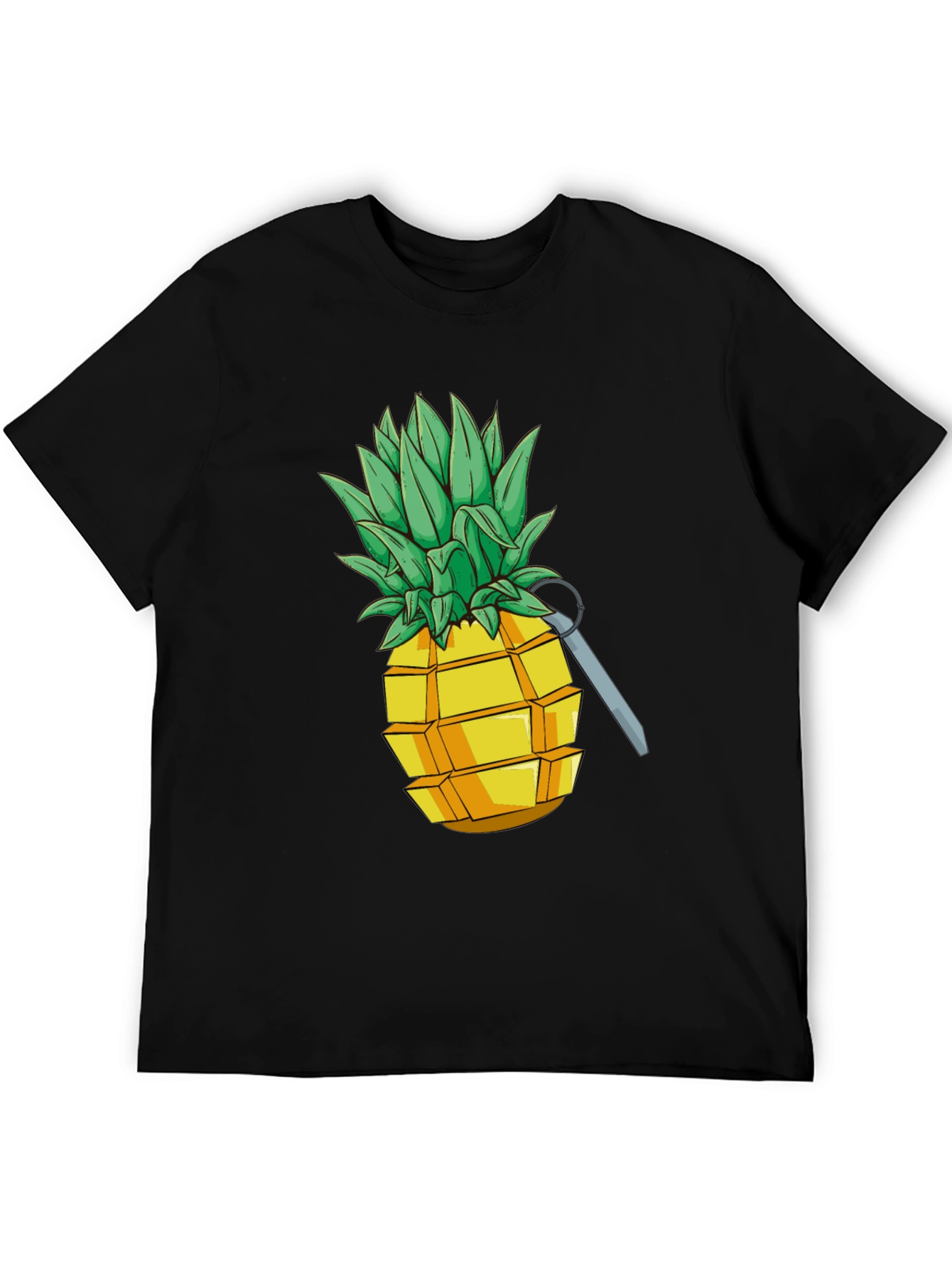 Pineapple Grenade Funny Graphic Tee