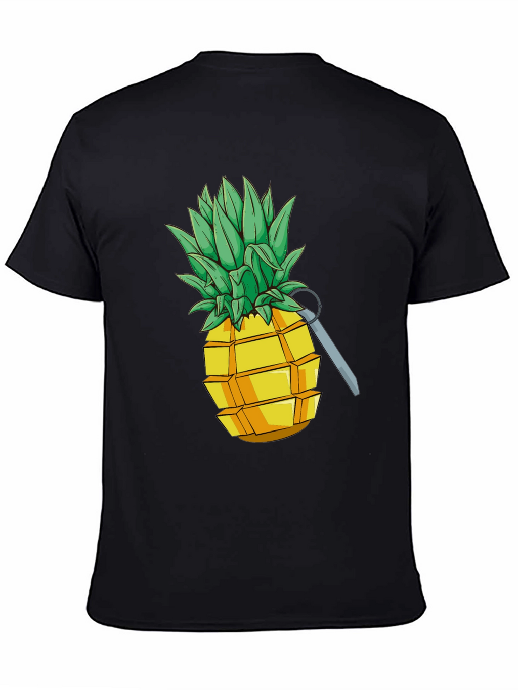 Pineapple Grenade Funny Graphic Tee