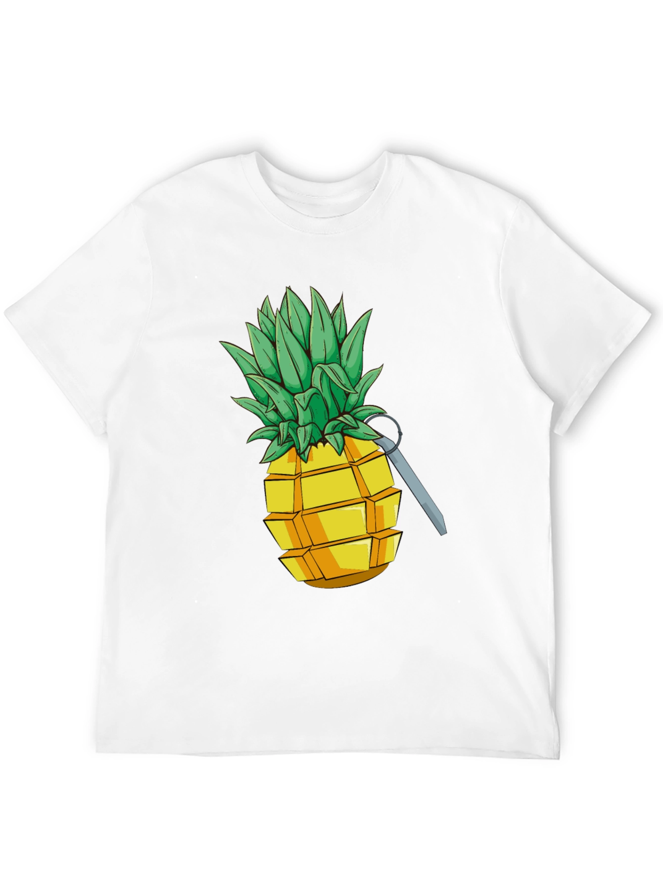 Pineapple Grenade Funny Graphic Tee