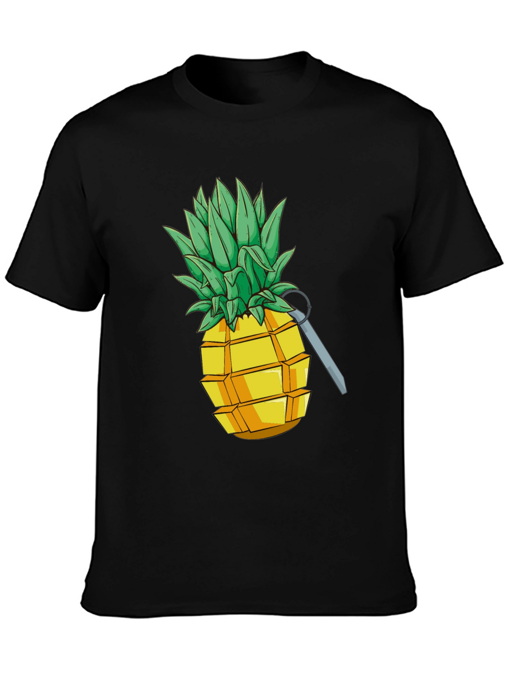 Pineapple Grenade Funny Graphic Tee