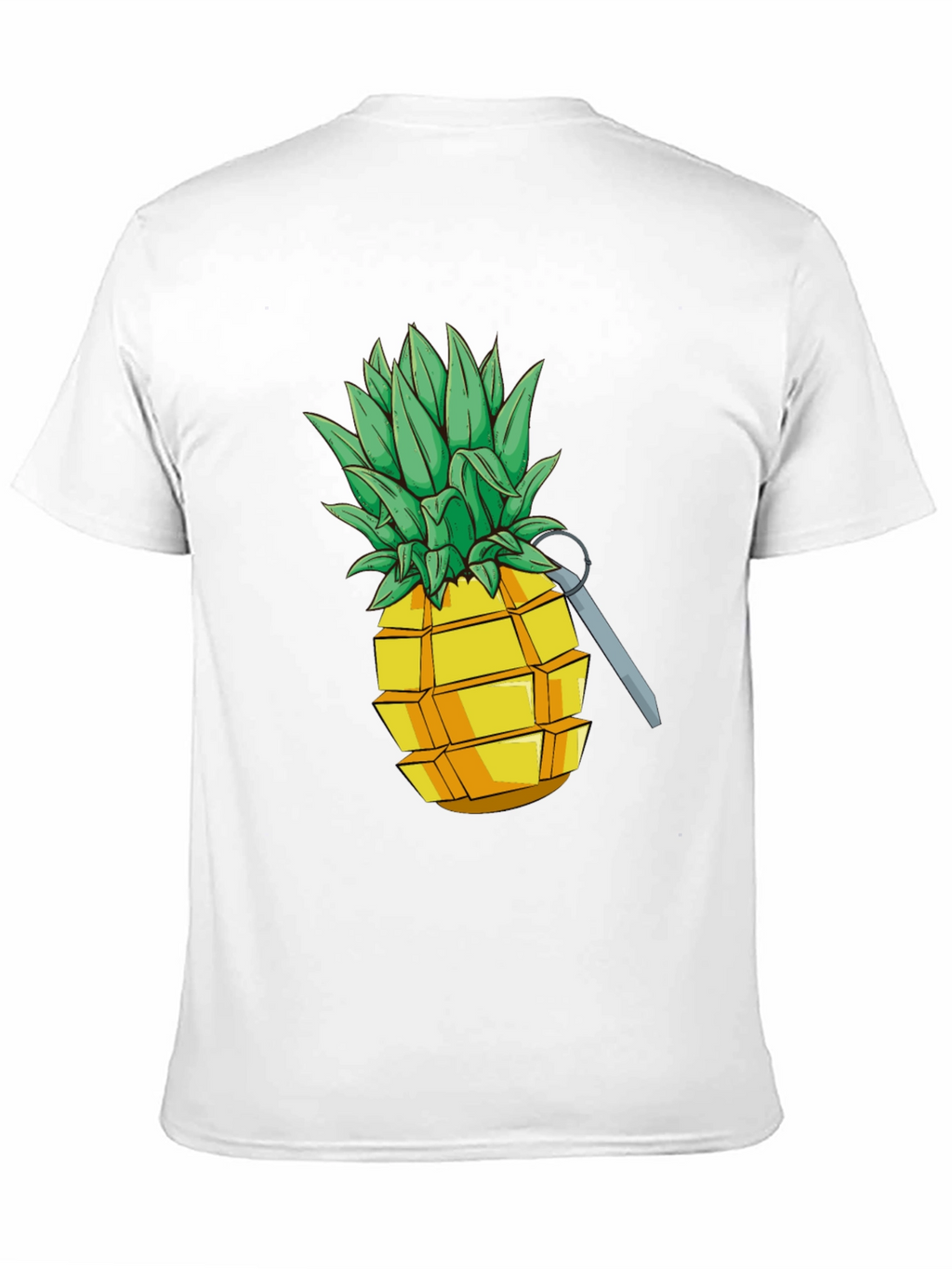 Pineapple Grenade Funny Graphic Tee