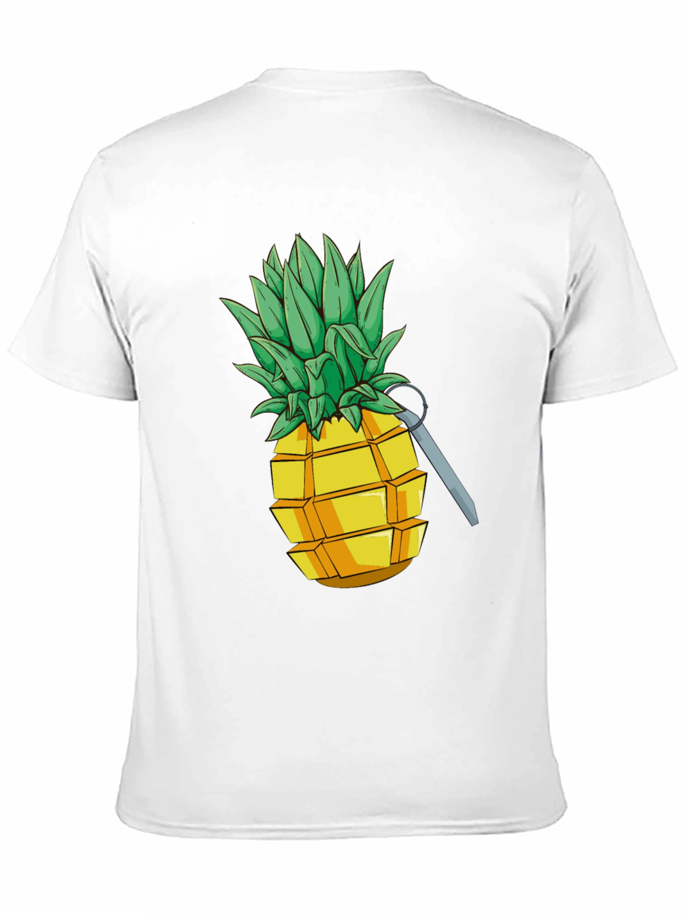 Pineapple Grenade Funny Graphic Tee