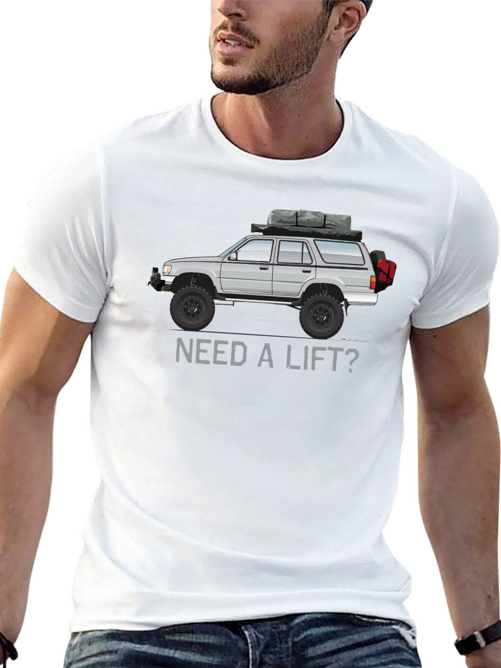 Need a Lift? 4Runner Tee - Off-Road Adventure