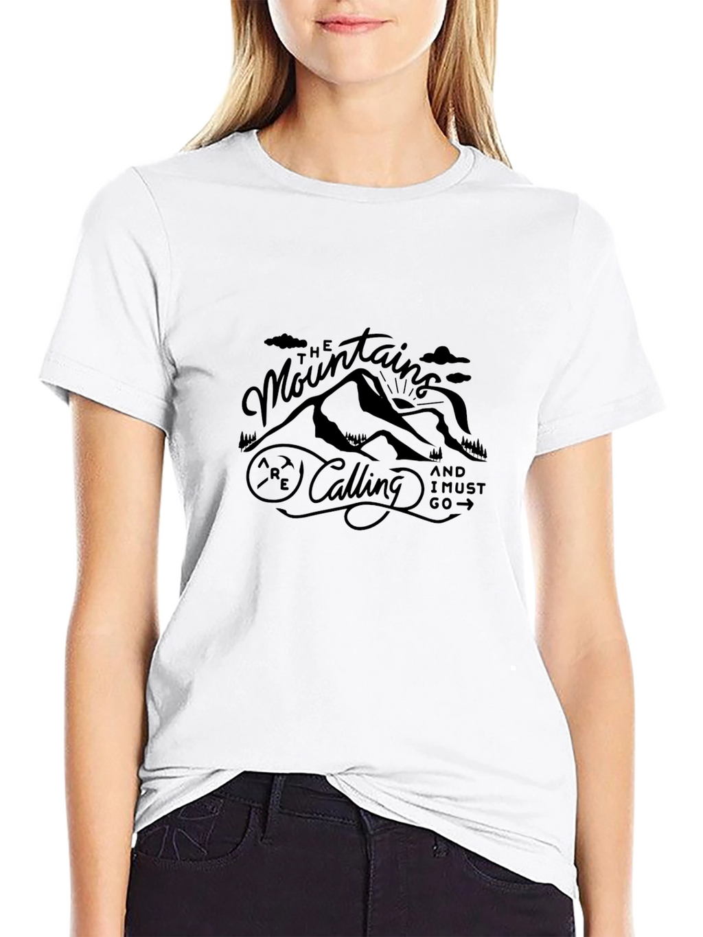Mountains are Calling T-Shirt - Adventure Awaits!
