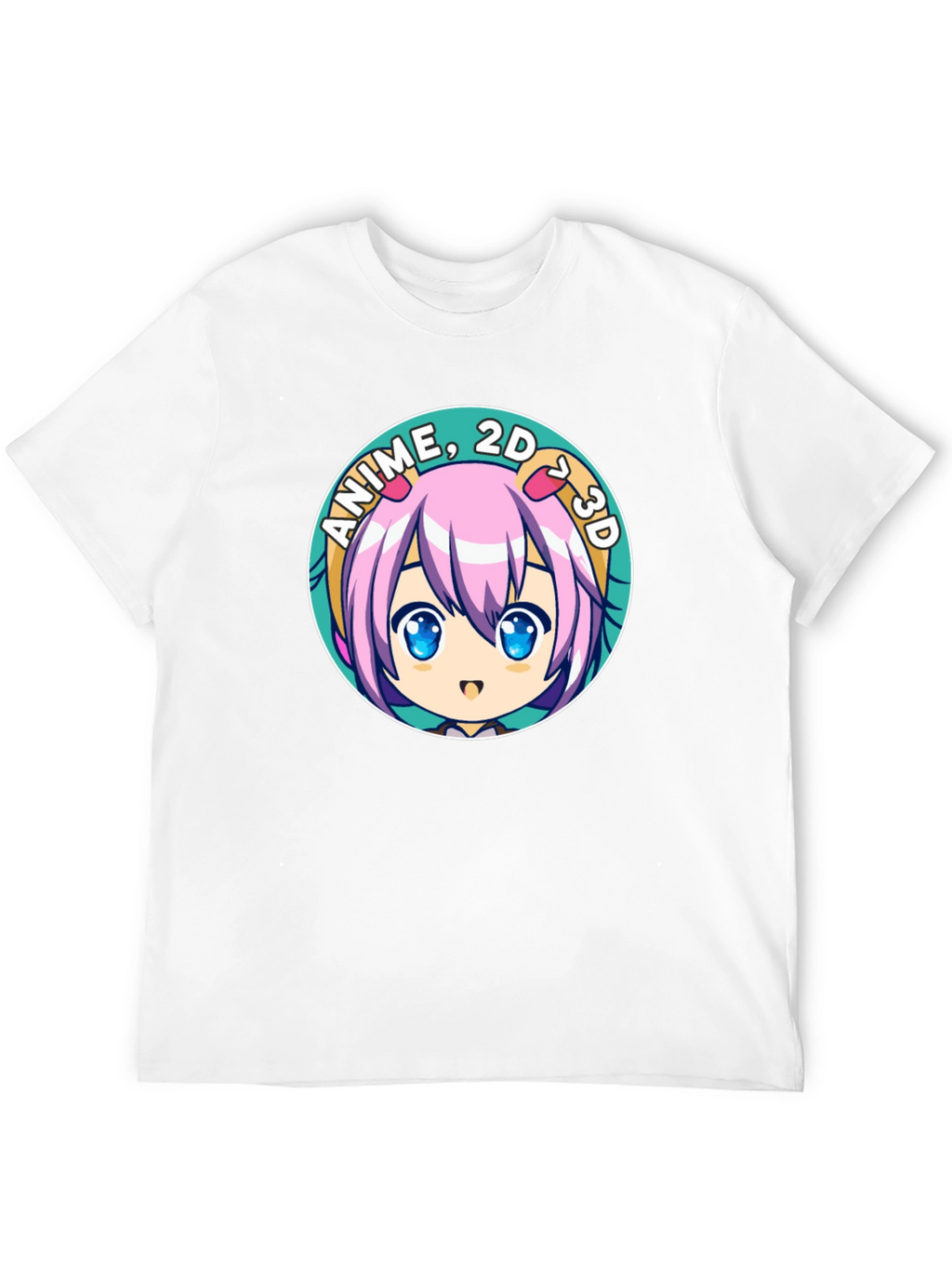Anime 2D 3D Cartoon T-Shirt