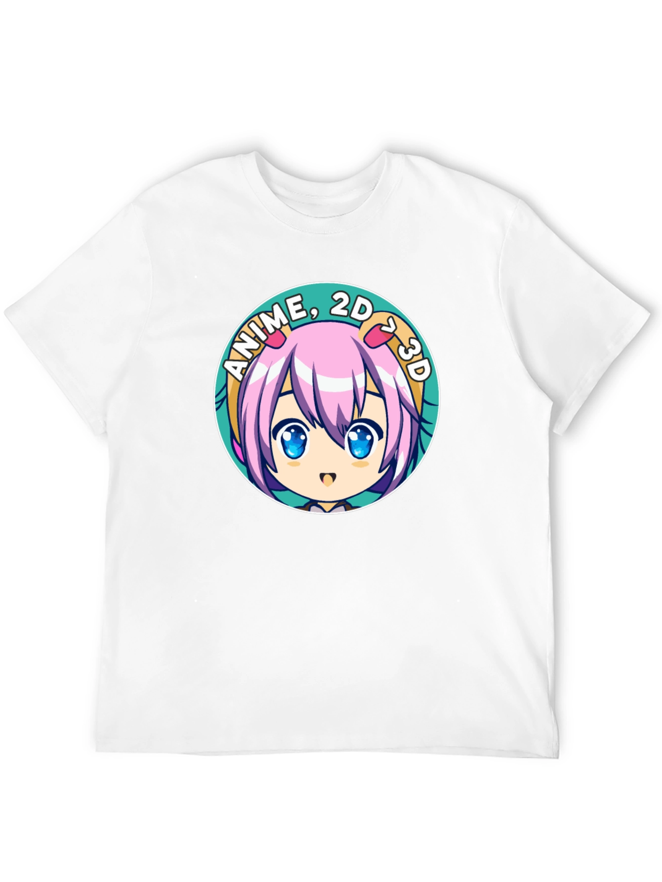 Anime 2D 3D Cartoon T-Shirt