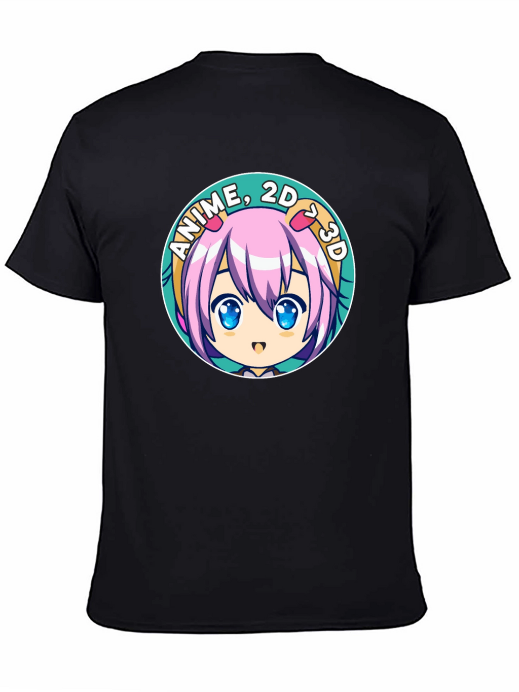 Anime 2D 3D Cartoon T-Shirt