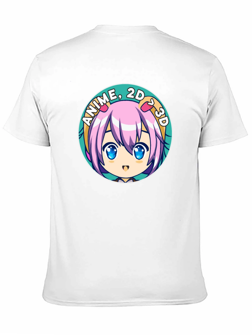 Anime 2D 3D Cartoon T-Shirt