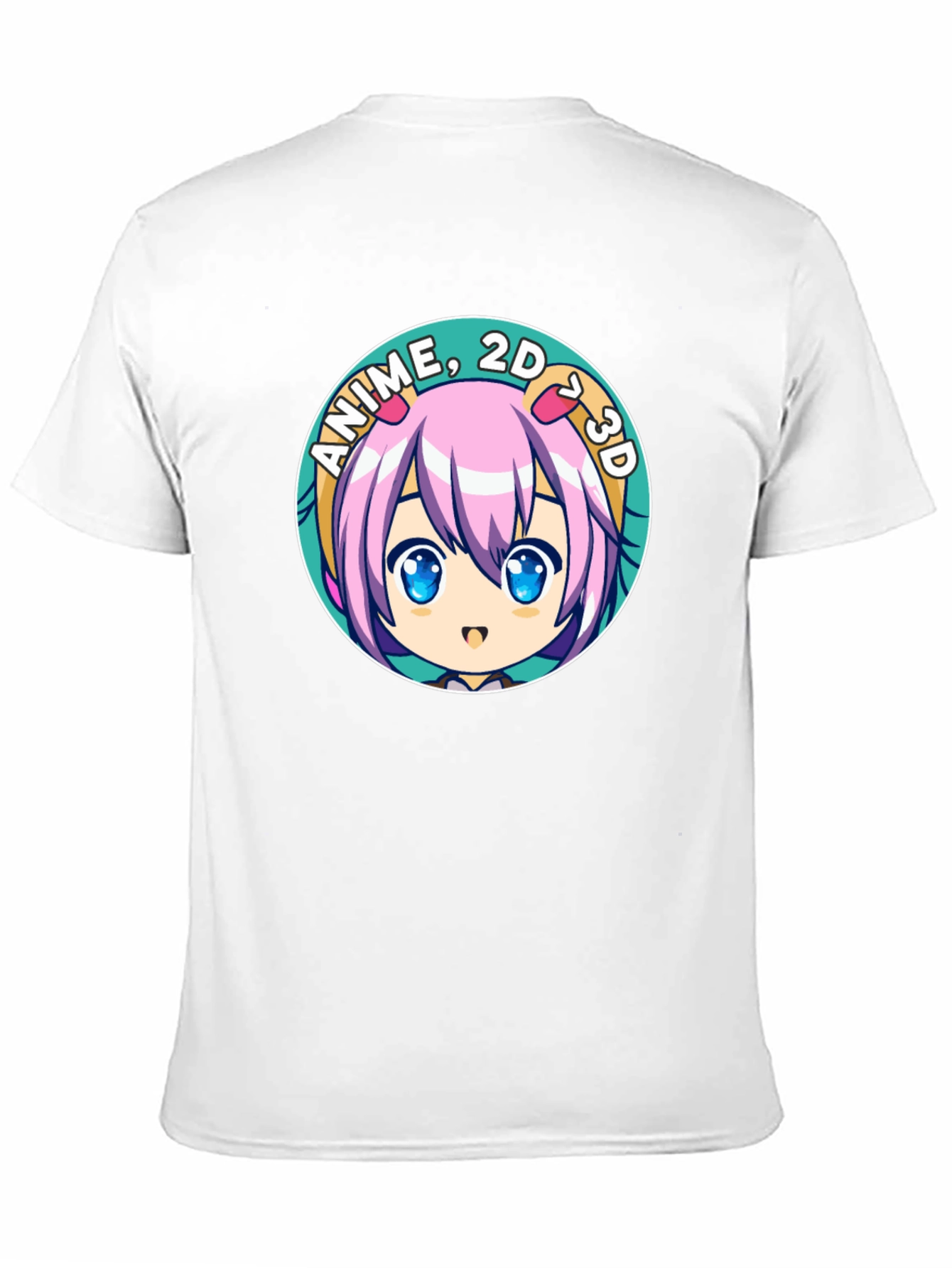 Anime 2D 3D Cartoon T-Shirt