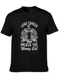 Lung Cancer Awareness T-Shirt - Wrong Girl