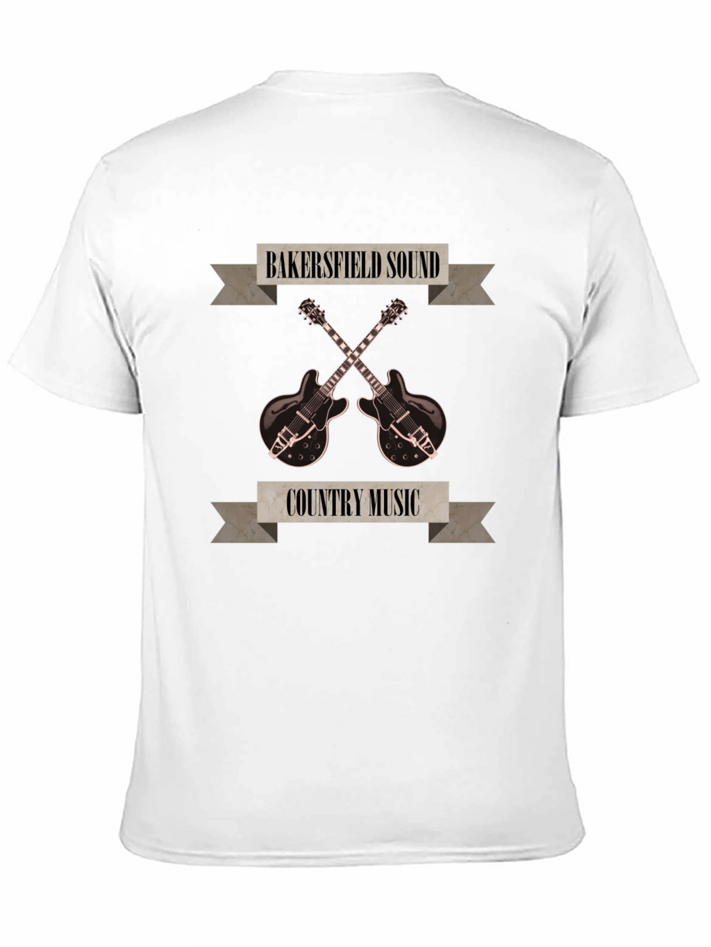Bakersfield Sound Country Music Graphic T-Shirt