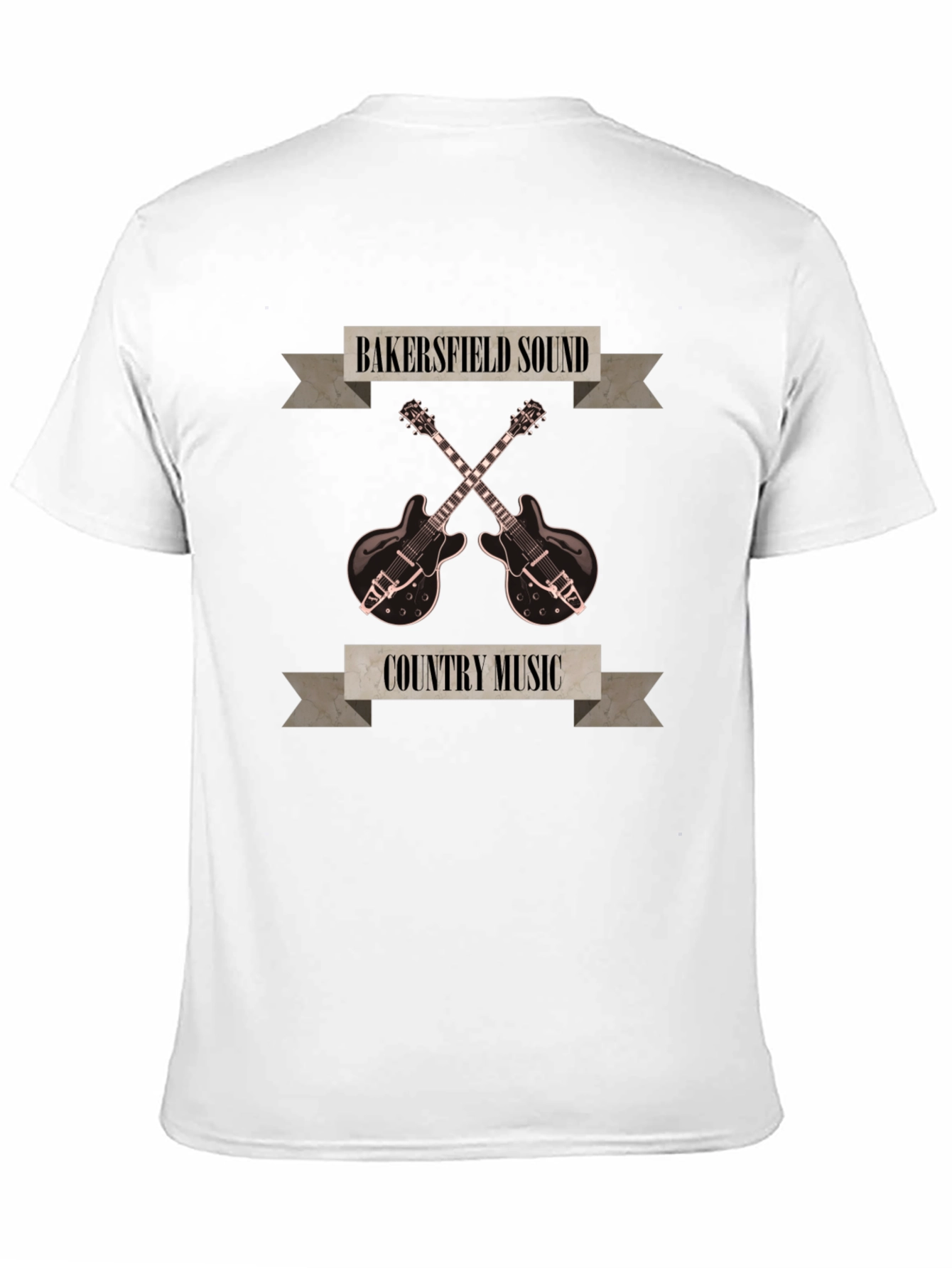 Bakersfield Sound Country Music Graphic T-Shirt
