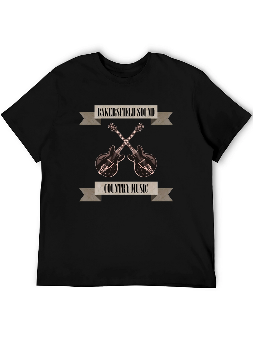 Bakersfield Sound Country Music Graphic T-Shirt