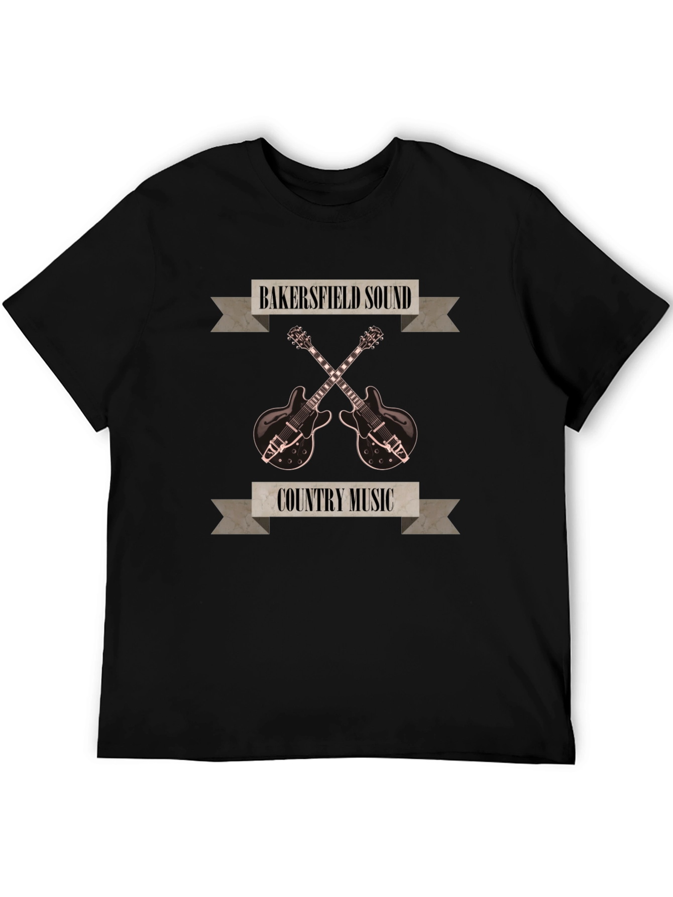 Bakersfield Sound Country Music Graphic T-Shirt