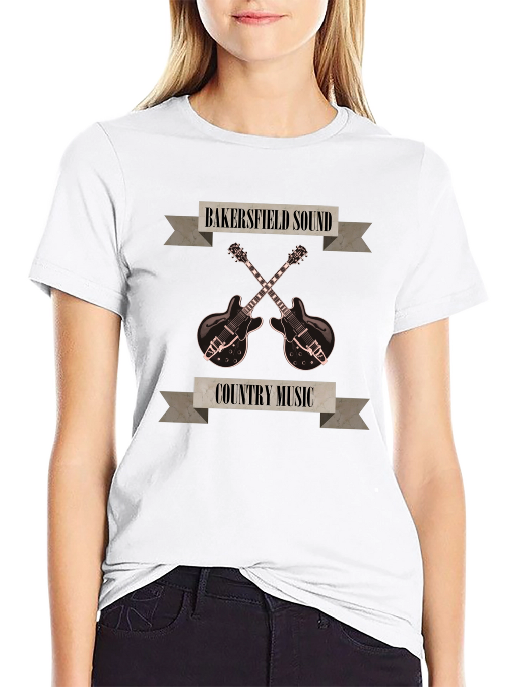 Bakersfield Sound Country Music Graphic T-Shirt