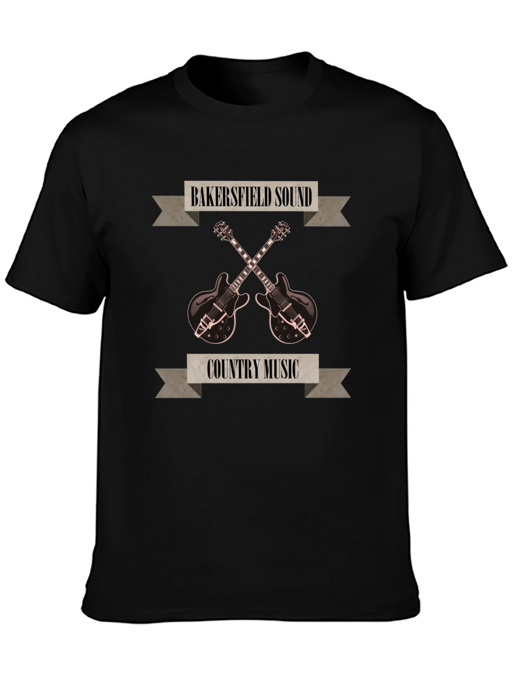 Bakersfield Sound Country Music Graphic T-Shirt