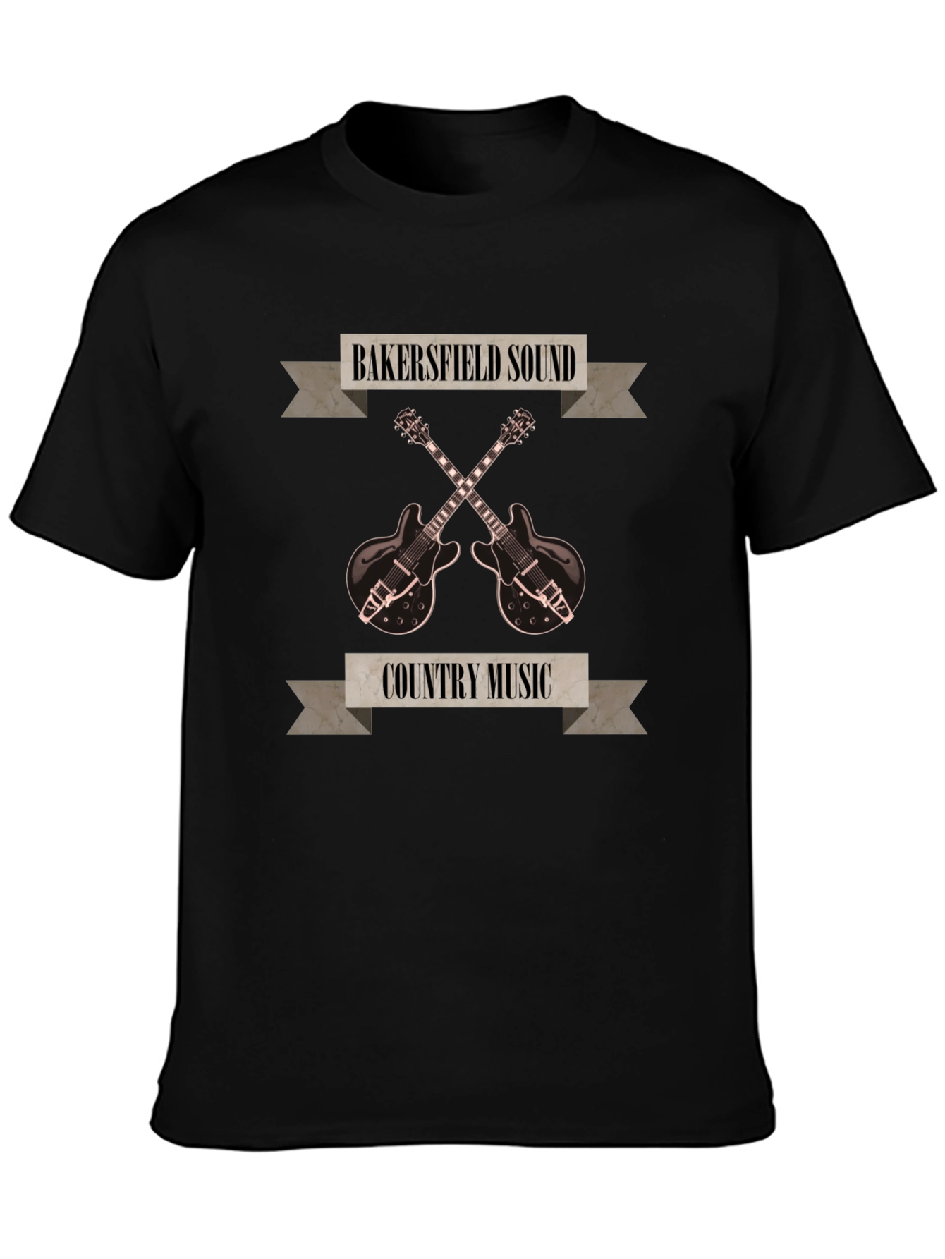 Bakersfield Sound Country Music Graphic T-Shirt
