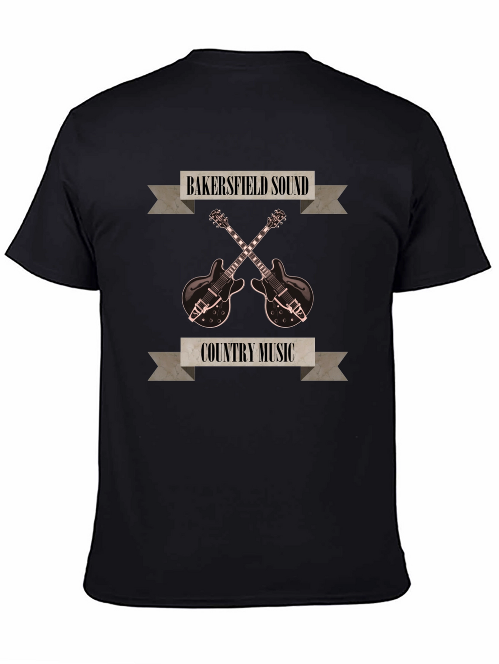Bakersfield Sound Country Music Graphic T-Shirt