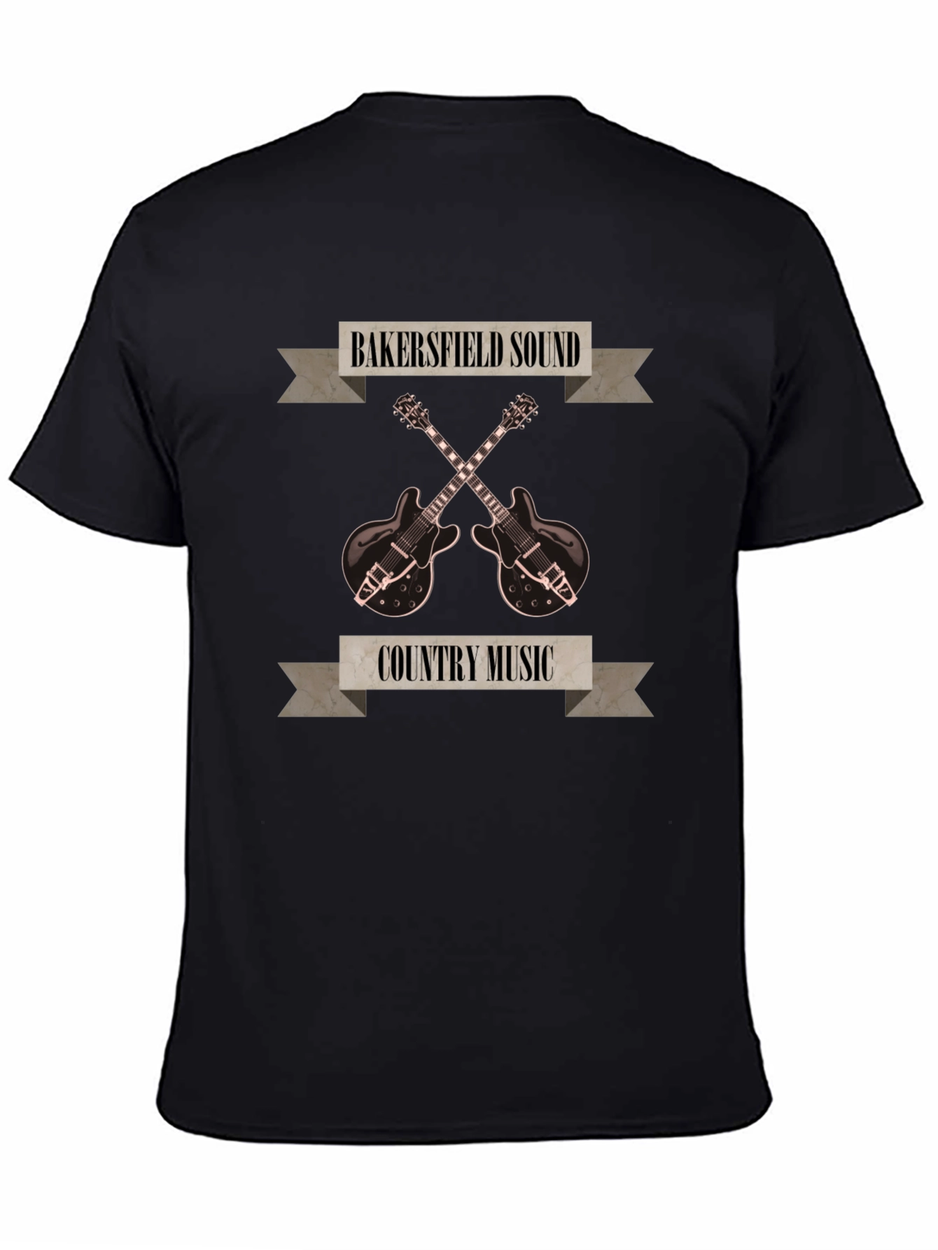 Bakersfield Sound Country Music Graphic T-Shirt