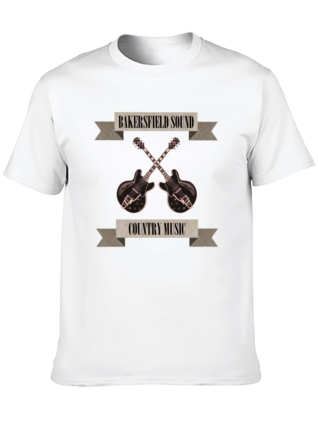 Bakersfield Sound Country Music Graphic T-Shirt
