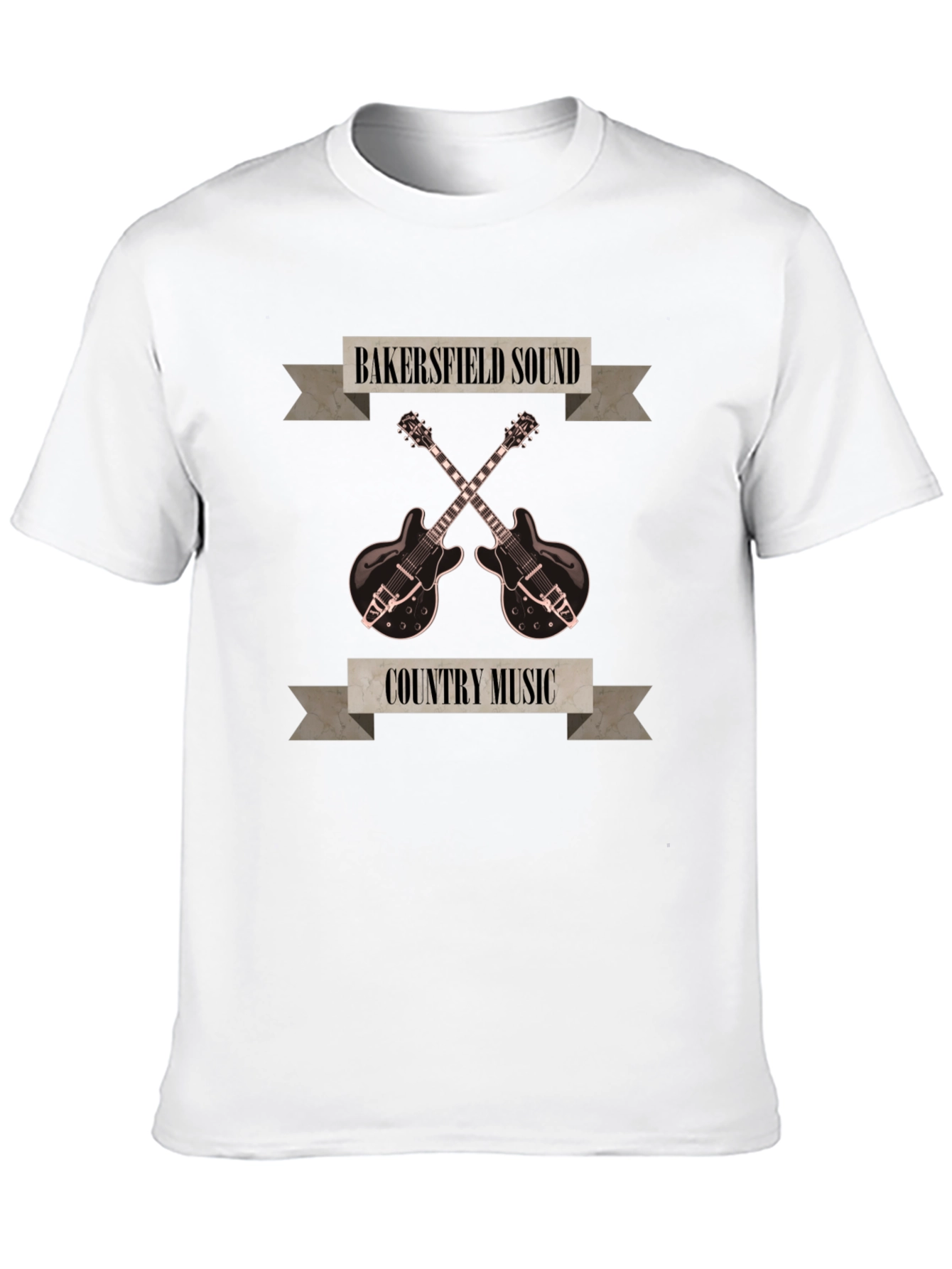 Bakersfield Sound Country Music Graphic T-Shirt