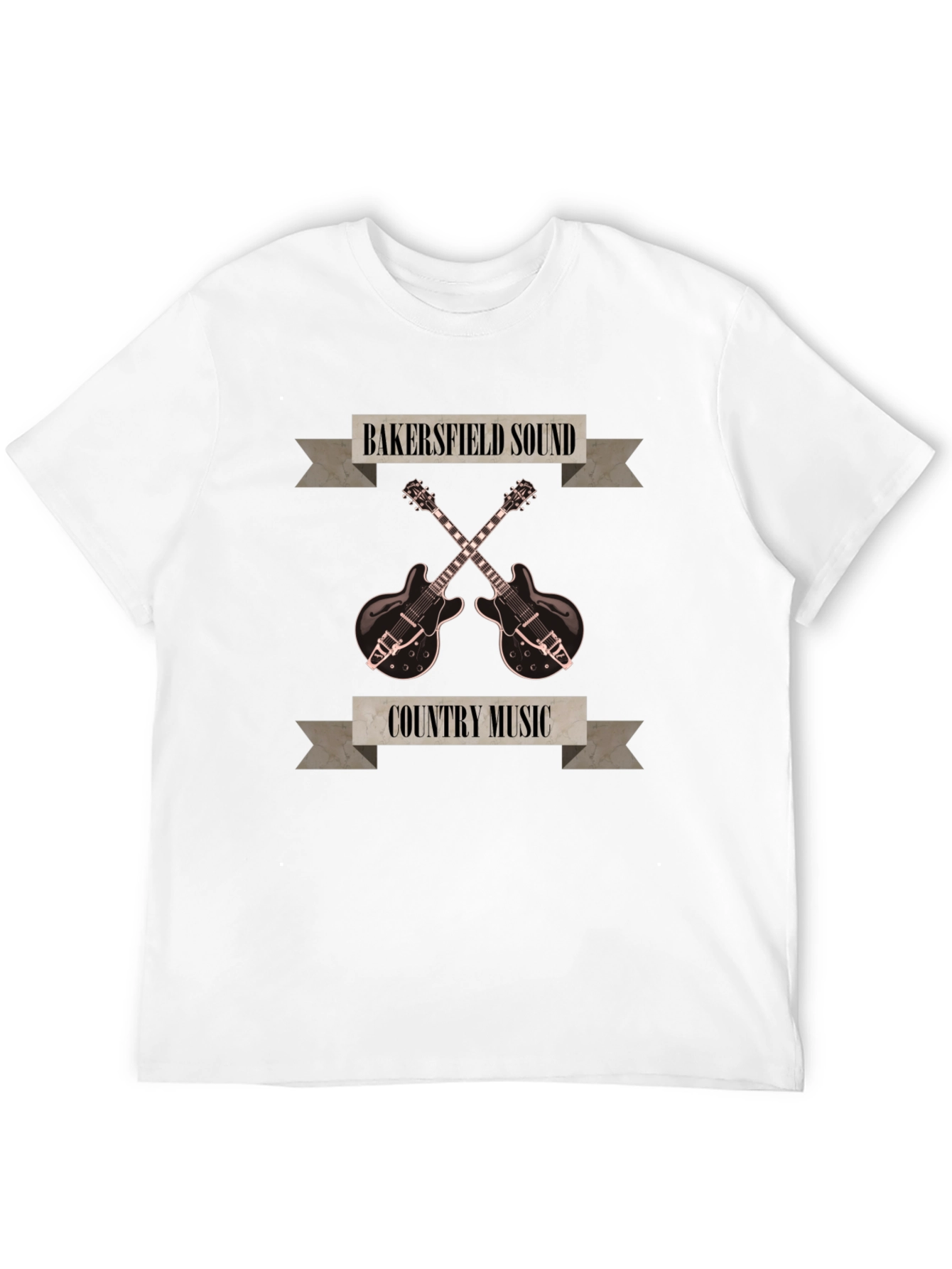 Bakersfield Sound Country Music Graphic T-Shirt