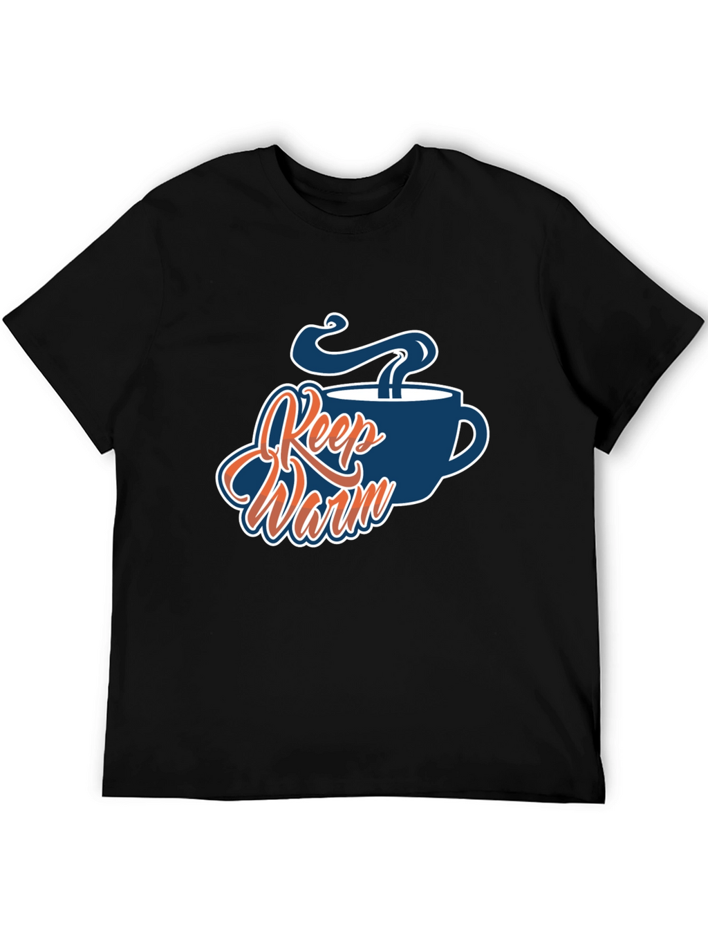 Keep Warm Coffee Cup Graphic Tee