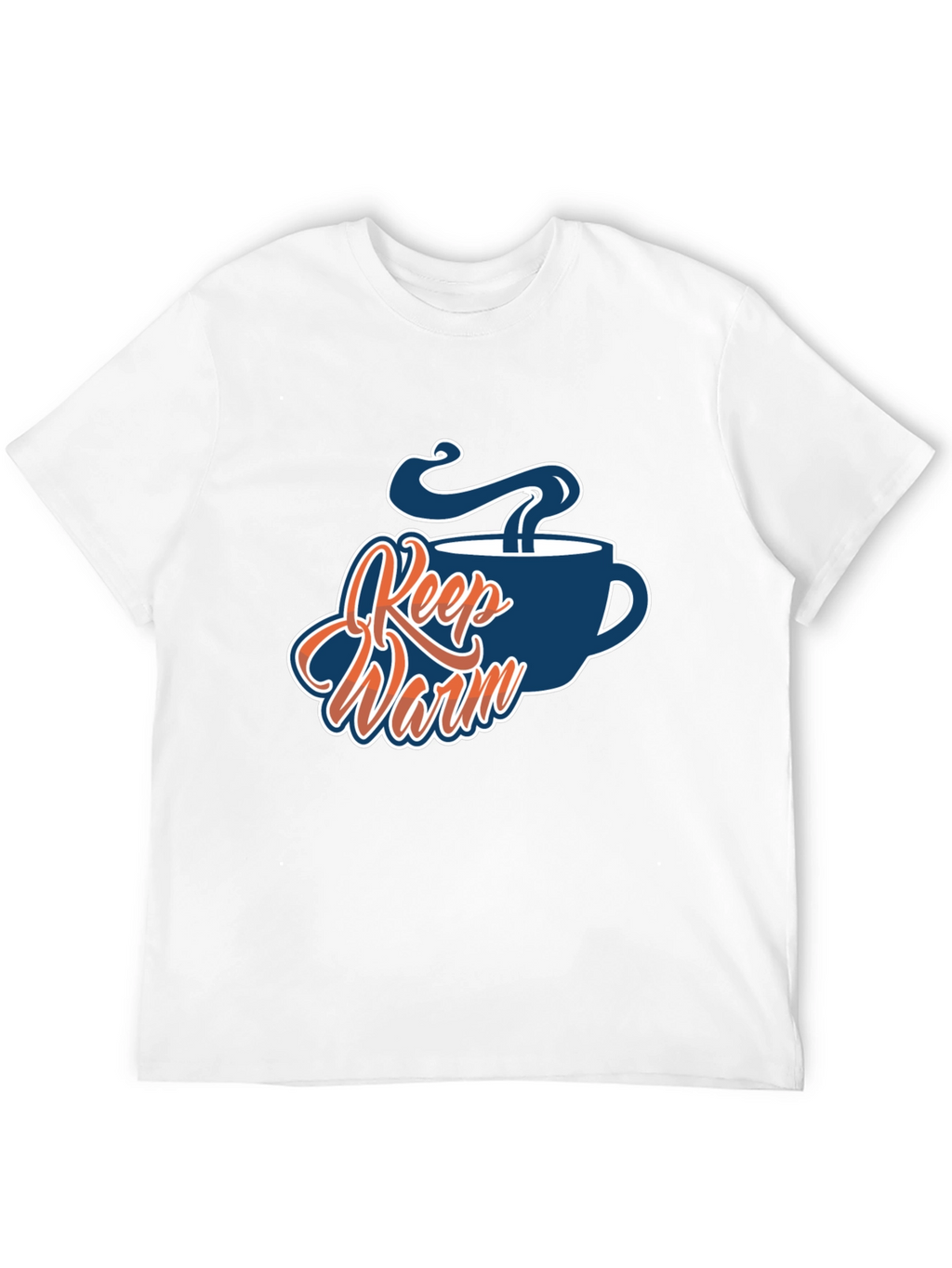 Keep Warm Coffee Cup Graphic Tee