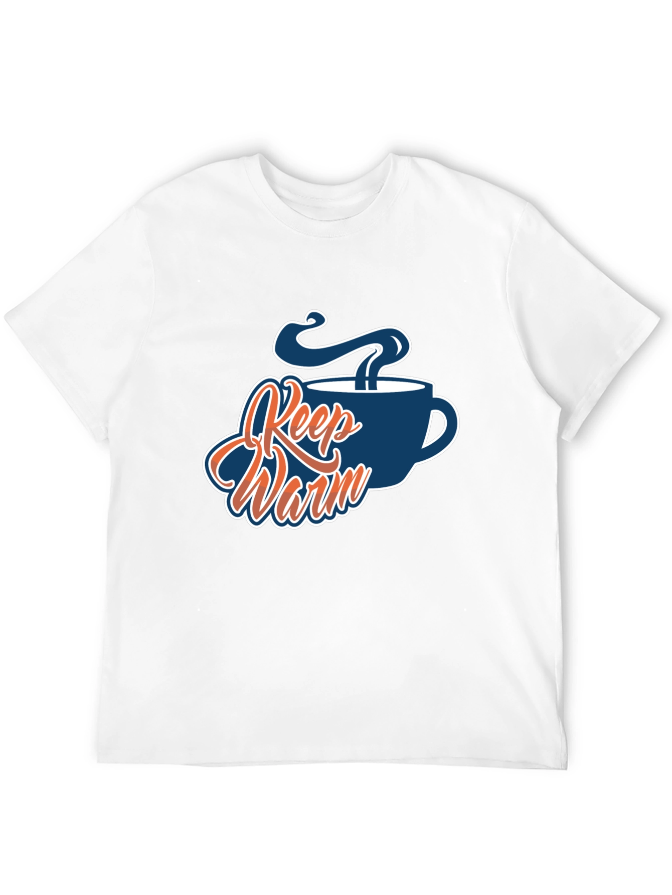 Keep Warm Coffee Cup Graphic Tee