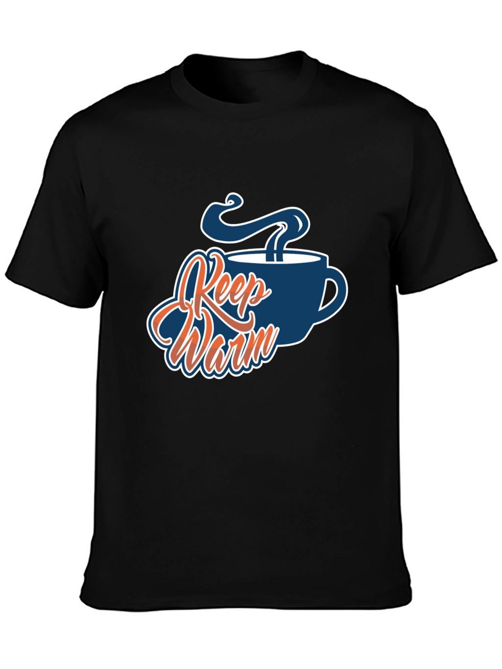 Keep Warm Coffee Cup Graphic Tee