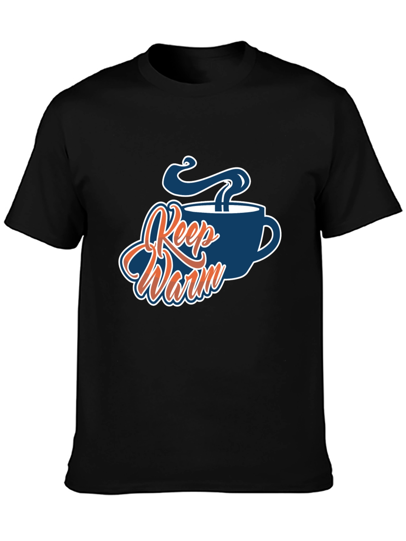 Keep Warm Coffee Cup Graphic Tee