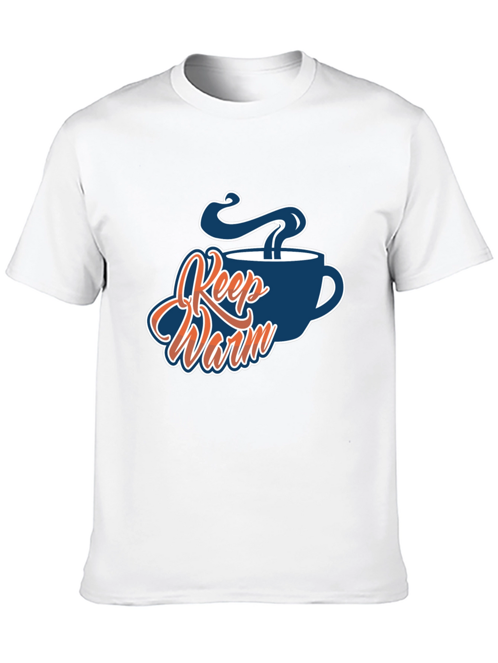 Keep Warm Coffee Cup Graphic Tee