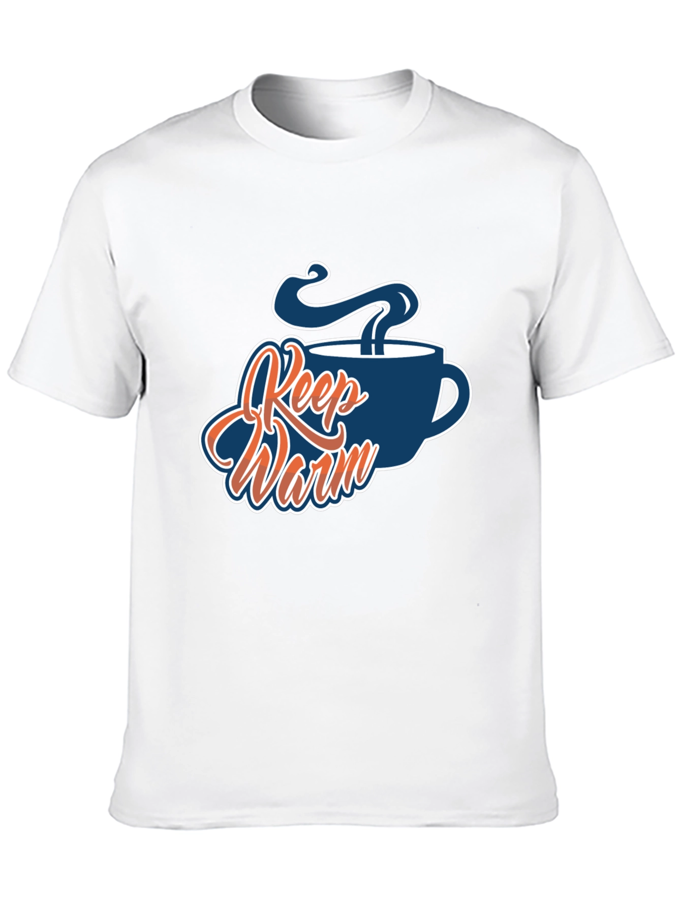 Keep Warm Coffee Cup Graphic Tee