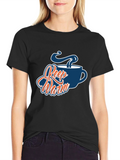 Keep Warm Coffee Cup Graphic Tee