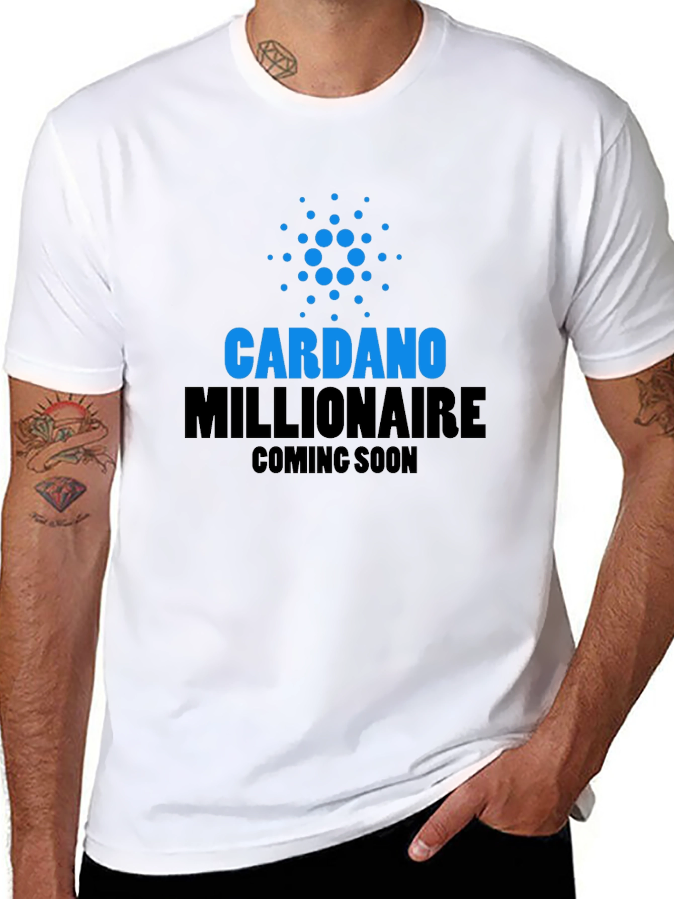 Cardano Millionaire T-Shirt - Crypto HODL Tee
