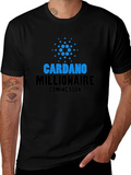 Cardano Millionaire T-Shirt - Crypto HODL Tee